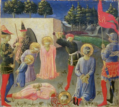 La Decapitazione di San Cosma e San Damiano, dalla predella dell