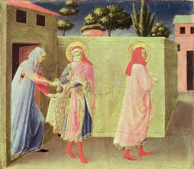 La guarigione di Palladia da parte dei SS. Cosma e Damiano, predella dall