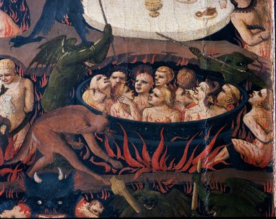 Il Giudizio Universale: Inferno - Le anime dei dannati sottoposte a tortura nei cerchi dell