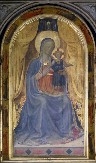 Il Trittico dei Linaioli (dettaglio) da Fra Angelico