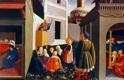 La Vocazione di San Nicola da Fra Angelico