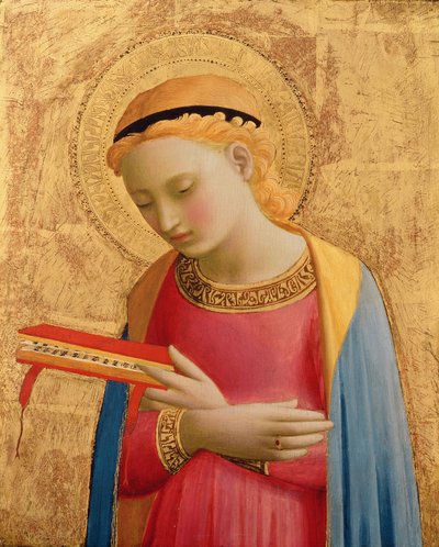 Vergine Annunciata, 1450-55 da Fra Angelico