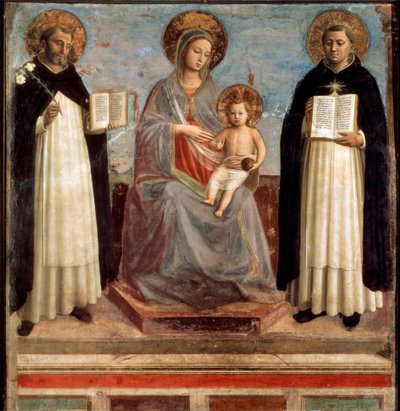 Vergine e Bambino con i santi Domenico e Tommaso d