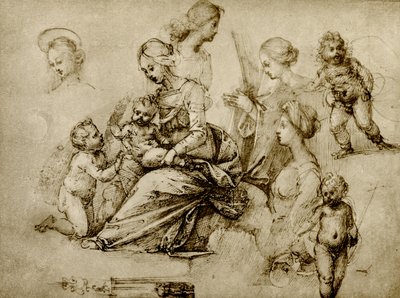 Studio su una Madonna da Fra Bartolomeo