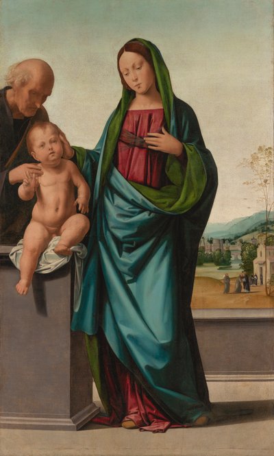 Sacra Famiglia, c.1497 da Fra Bartolommeo