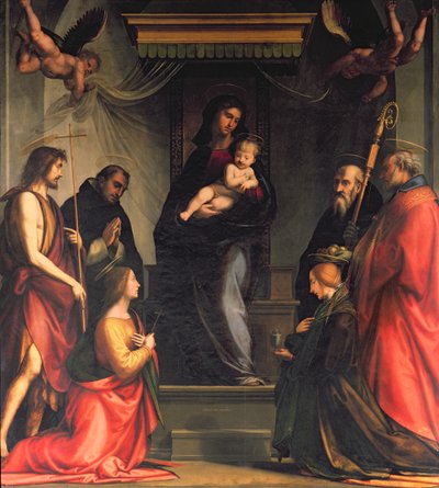 Madonna col Bambino e Santi da Fra Bartolommeo