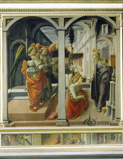 Annunciazione, c.1445 da Fra Filippo Lippi