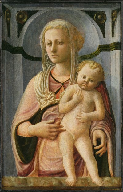 Madonna e Bambino (dettaglio) da Fra Filippo Lippi