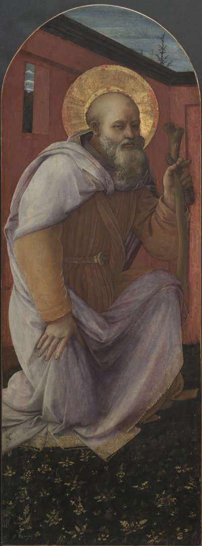Pannello di un trittico: Sant