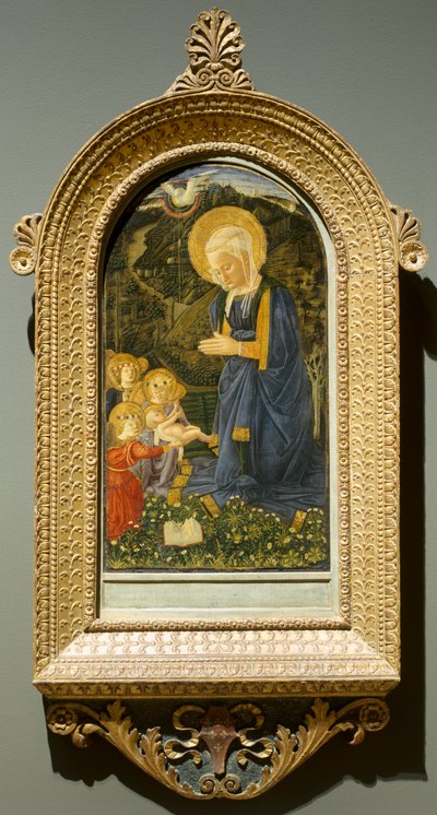 Vergine e Bambino con Angeli da Fra Filippo Lippi