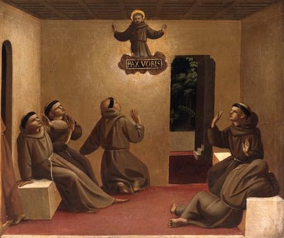 Apparizione di San Francesco ad Arles Scene della vita di San Francesco d