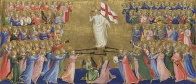 Cristo glorificato nella corte del cielo Pannello dall
