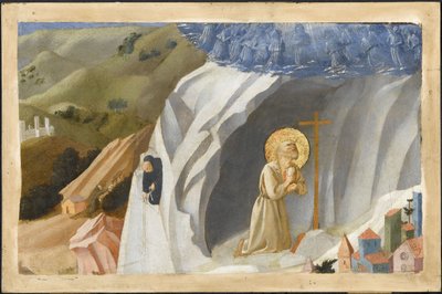 San Benedetto tentato nel deserto da Fra Giovanni Angelico da Fiesole