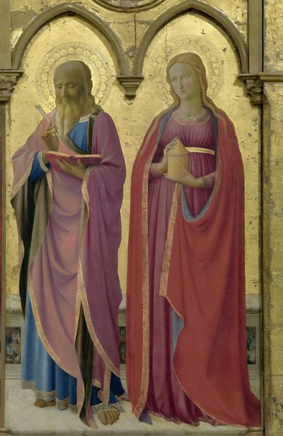 Santi Matteo e Maria Maddalena. Polittico di Cortona da Fra Giovanni Angelico da Fiesole