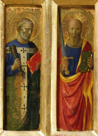 Gli Apostoli Pietro e Paolo dal Pala d