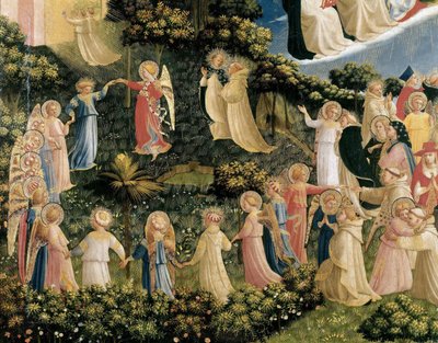 Il Giudizio Universale (dettaglio), ca 1432 da Fra Giovanni Angelico da Fiesole