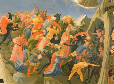 Il Giudizio Universale (dettaglio), ca 1432 da Fra Giovanni Angelico da Fiesole