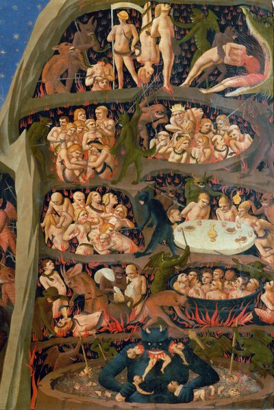 Il Giudizio Universale (dettaglio) da Fra Giovanni Angelico da Fiesole