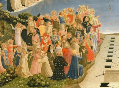 Il Giudizio Universale (dettaglio) da Fra Giovanni Angelico da Fiesole