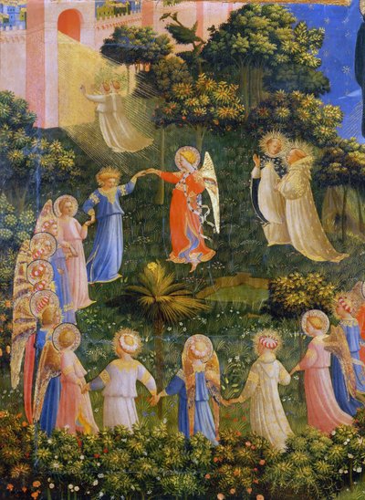 Il Giudizio Universale (dettaglio), ca 1432 da Fra Giovanni Angelico da Fiesole