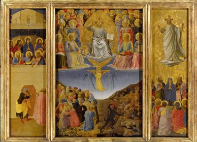 Il Giudizio Universale (trittico) da Fra Giovanni Angelico da Fiesole