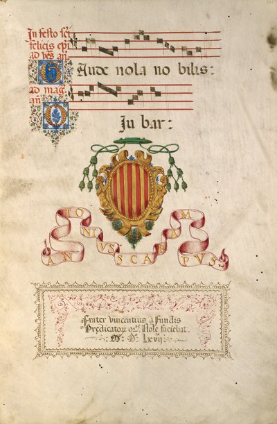 Stemma da Fra Vincentius a Fundis