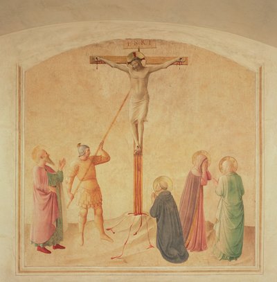 Crocifissione, il portatore della lancia, c.1438-45 da Fra Angelico