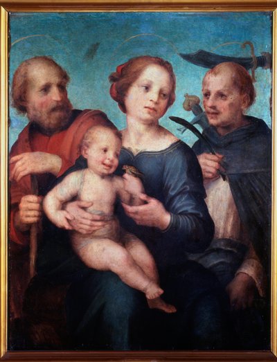 Sacra Famiglia con San Pietro Martire (o Sacra Conversazione) da Fra da Pistoia Paolino