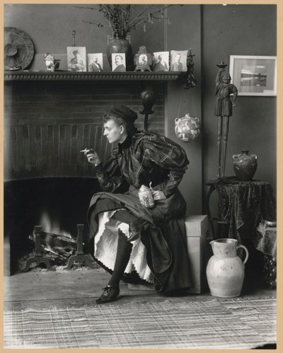 Frances Benjamin Johnston, Autoritratto (come 