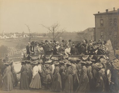 Fotografia del 25º anniversario della fondazione del Tuskegee Institute, 1906 da Frances Benjamin Johnston