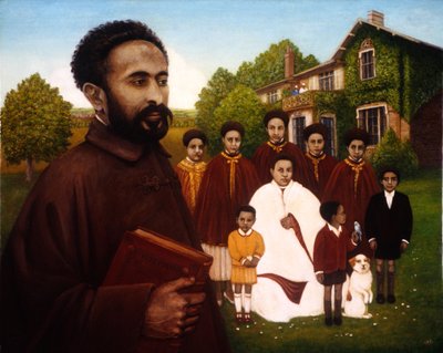 Haile Selassie in esilio da Frances Broomfield