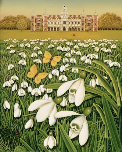 Il Giorno del Bucaneve, Hatfield House da Frances Broomfield