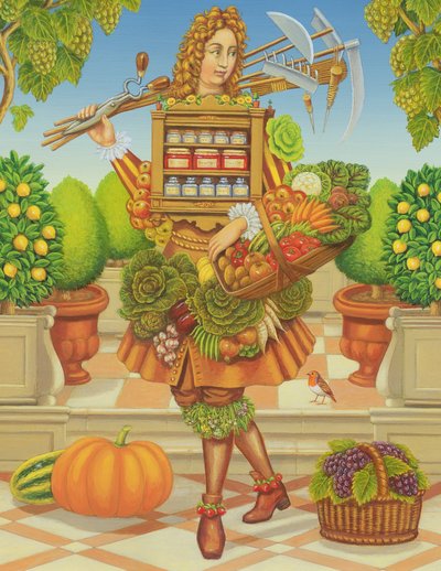 Il giardiniere della cucina, 2001 da Frances Broomfield