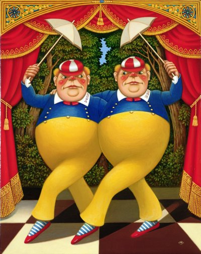 Tweedledum e Tweedledee da Frances Broomfield