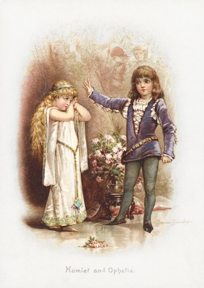 Amleto e Ofelia da Frances Brundage