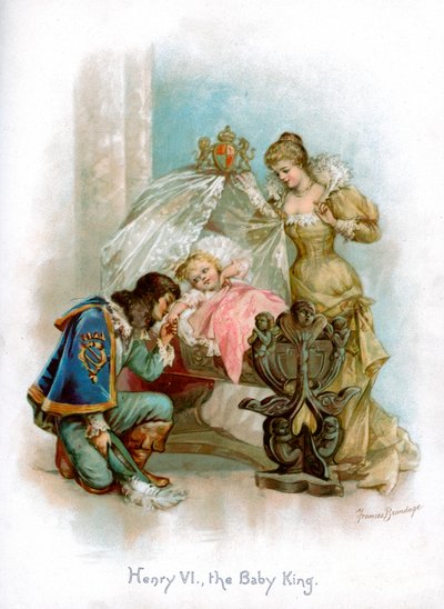 Enrico VI, il re bambino, 1897 da Frances Brundage