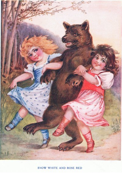 Biancaneve e Rosarossa da Frances Brundage