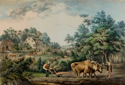American Farm Scenes. n. 1. da Frances Flora Bond Palmer
