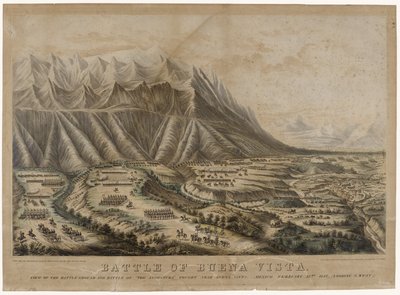 Battaglia di Buena Vista, 1847 da Frances Flora Bond Palmer