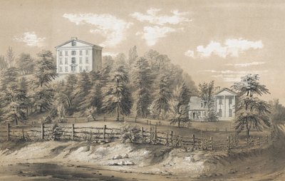 Seminario di Richmond, Staten Island, N.Y., 1847-48 da Frances Flora Bond Palmer