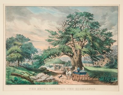 Il viaggio attraverso le Highlands da Frances Flora Bond Palmer