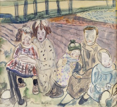 Una famiglia di contadini da Frances Hodgkins