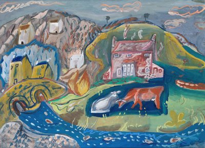 Solva, villaggio di pescatori nel Pembrokeshire da Frances Hodgkins