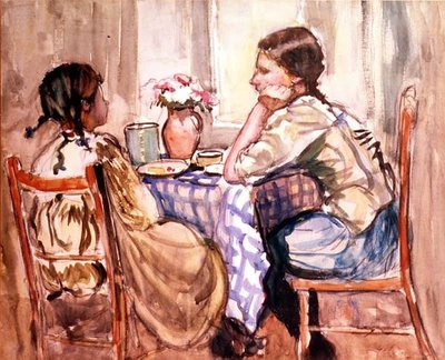 Il pasto da Frances Hodgkins