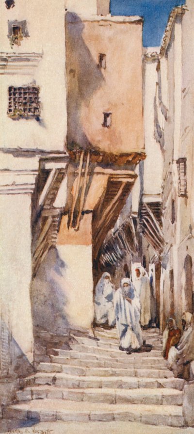 Una vecchia strada, Algeri da Frances Nesbitt