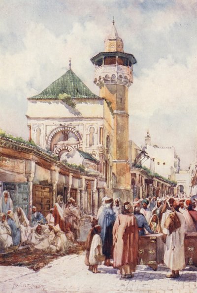 Moschea di Sidi Ben Ziad, Tunisi, il Giorno dell