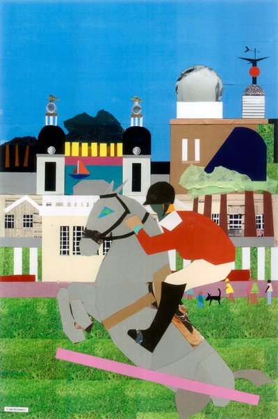 Evento equestre olimpico nel Greenwich Park, 2012 da Frances Treanor