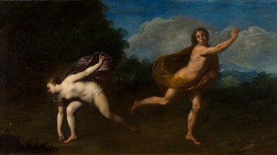 Ippomene e Atalanta in un paesaggio, c.1598-1660 da Francesco (attr. to) Albani
