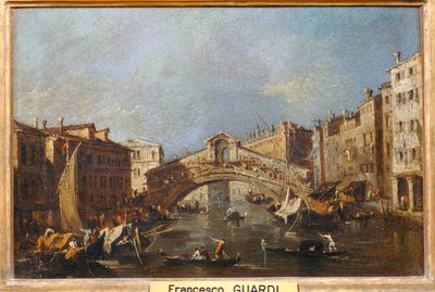 Il Ponte di Rialto ... da Francesco (circle of) Guardi