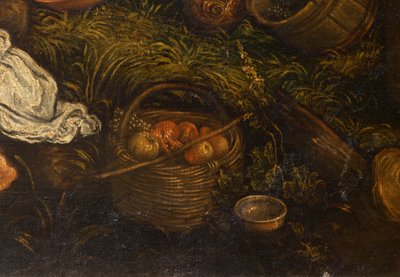 Raccolta autunnale (Vendemmia) (dettaglio) da Francesco Bassano